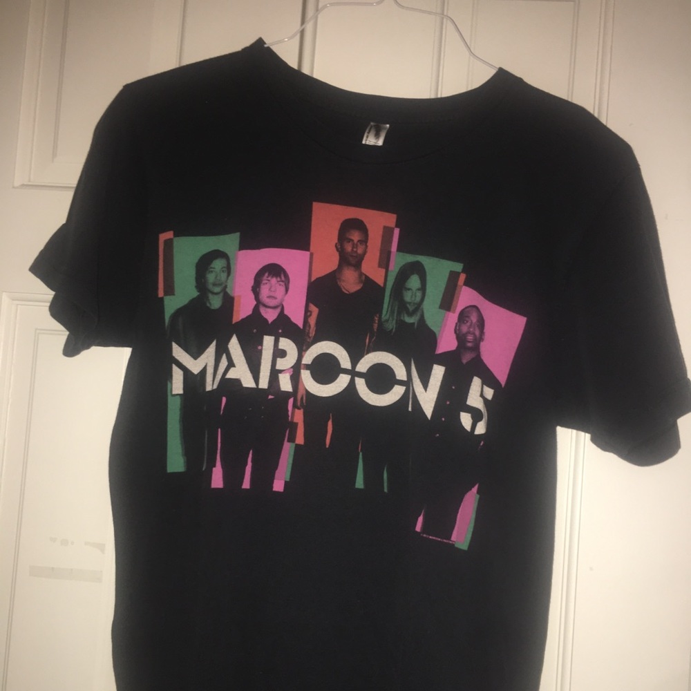 Maroon 5 North American Tour 2013 shirt American apparel medium good condition
